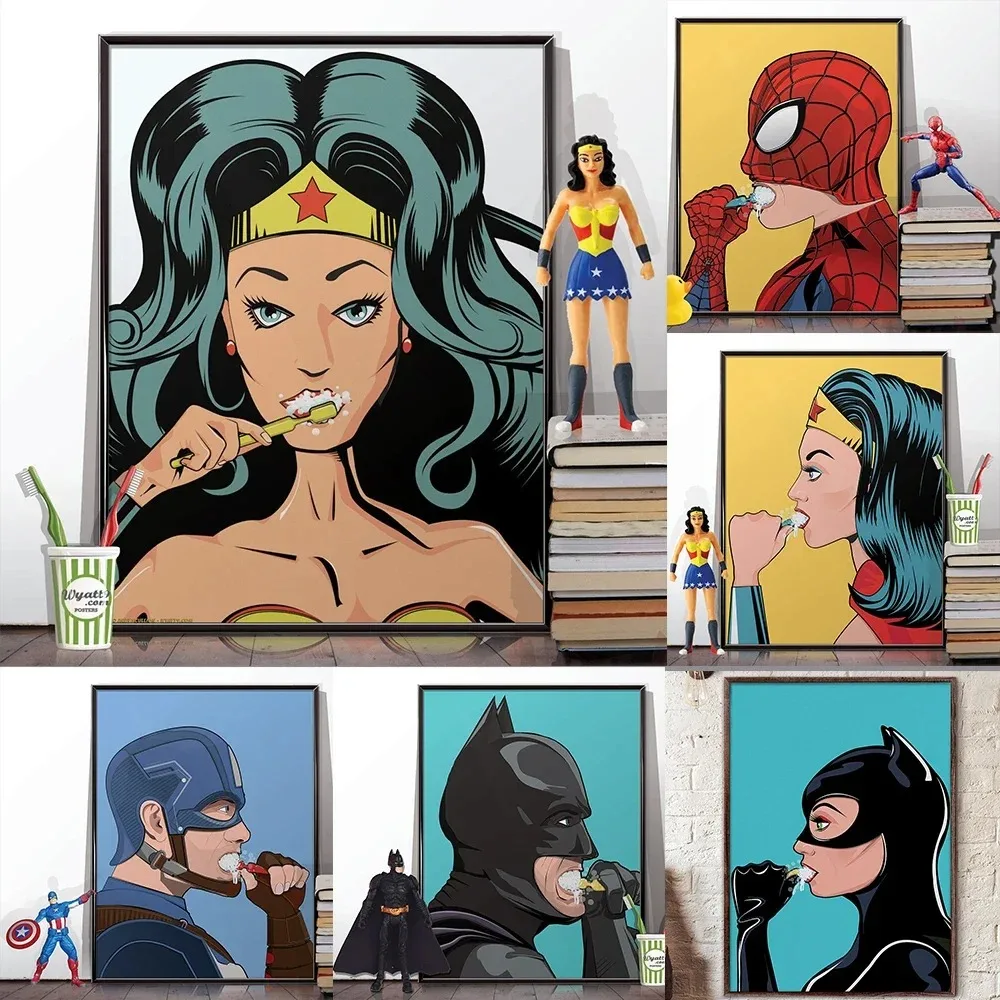Home Decor Disney - Disney Marvel Superhero Spiderman brush teeth