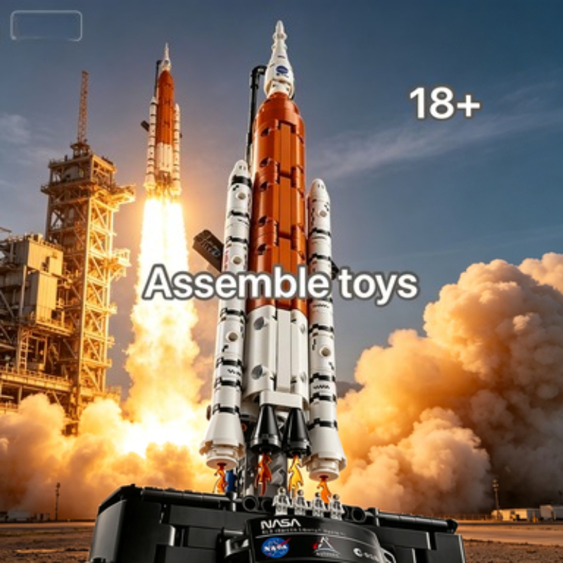 Home Decor Disney - 42221 Bandai Rocket Building Kit Artemis