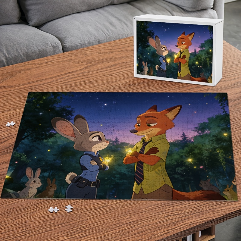 Home Decor Disney - 1000pcs Disney Zootopia Judy Hopps and