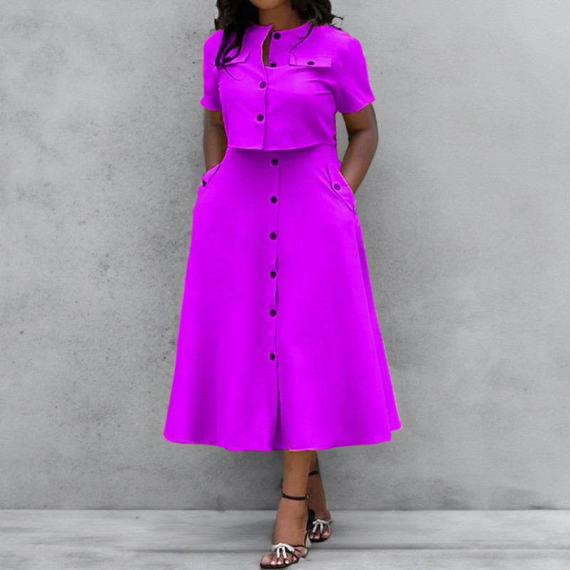 Home Decor Zara - Skirts Shirt Women's Two-piece Set Elegant