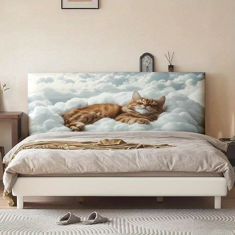 Home Decor Orange - 1pc Cute Orange Cat and White