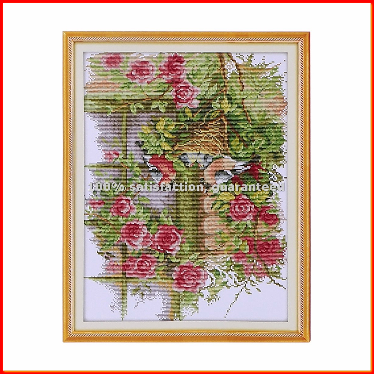 Home Decor Kit - DIY Handmade Needlework Set Embroidery Kit
