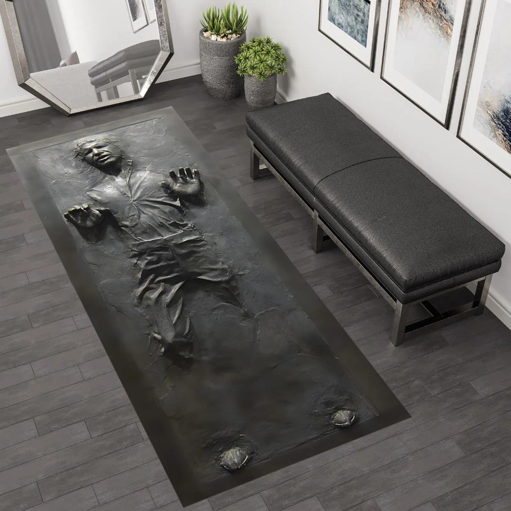 Home Decor Solo - 2D Carbonite Han Solo Runner Rug
