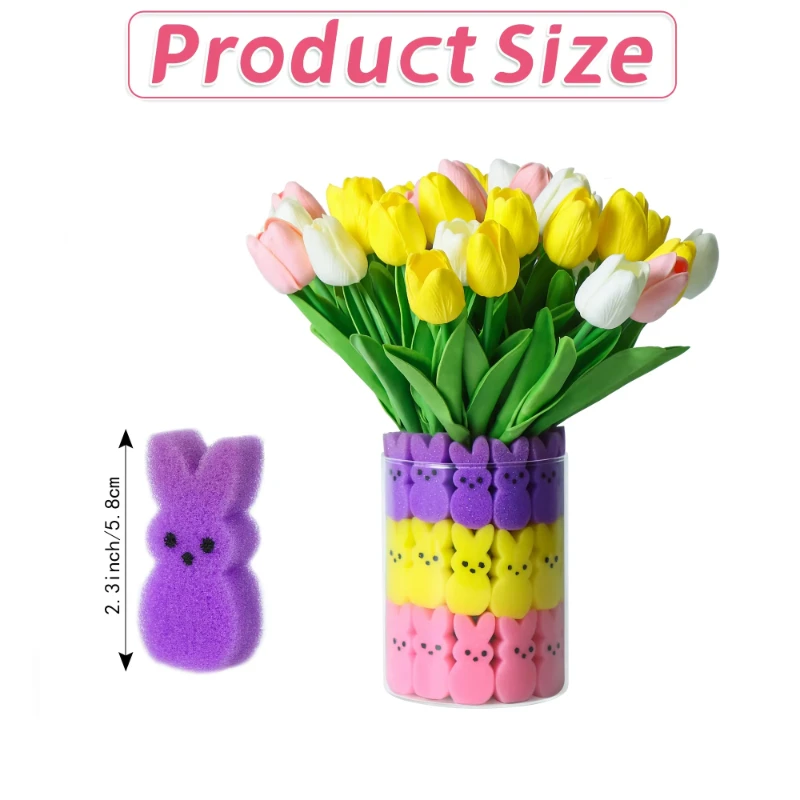 Home Decor Vase - 30pc Party Supplies Easter Bunny Vase