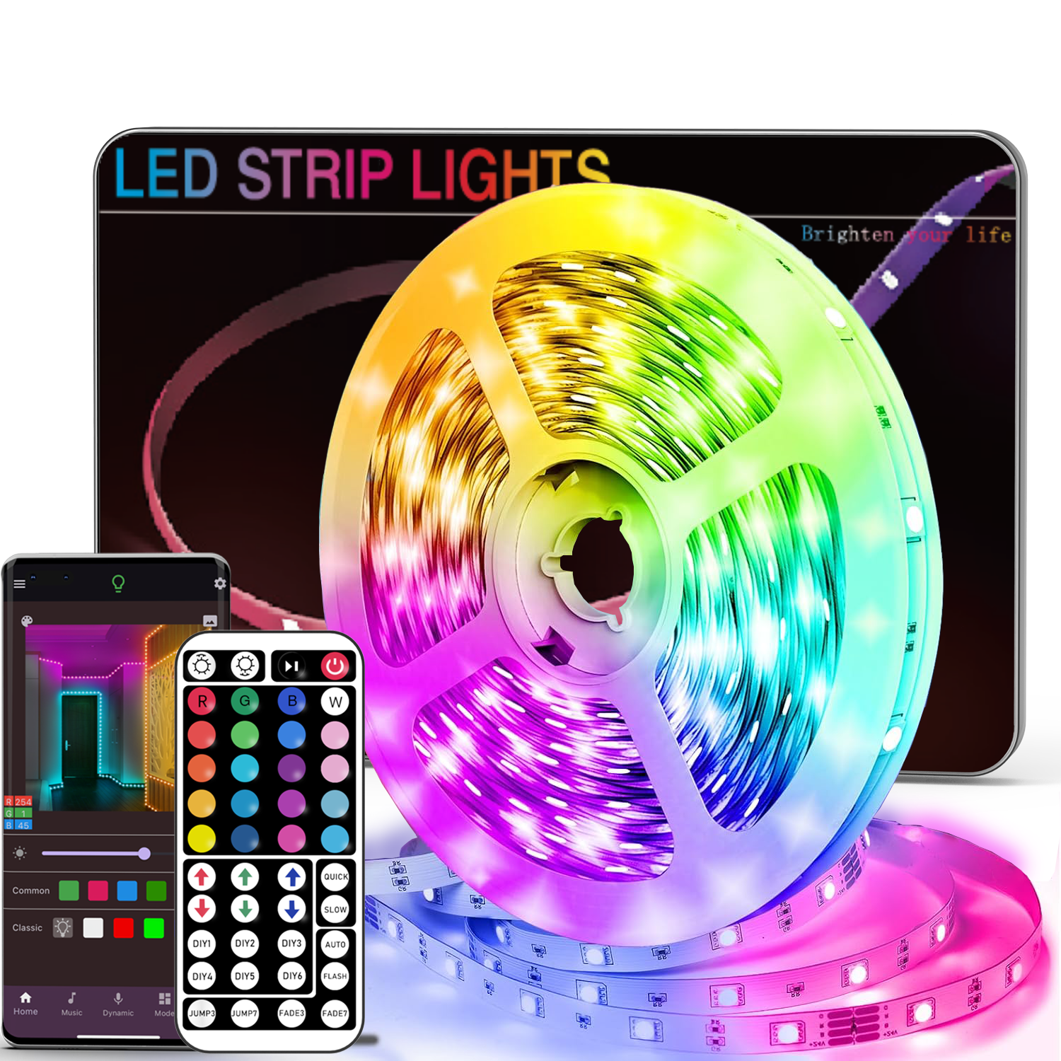 Home Decor Free App - HBOWMDJIA 16-100 Feet USB Lights With