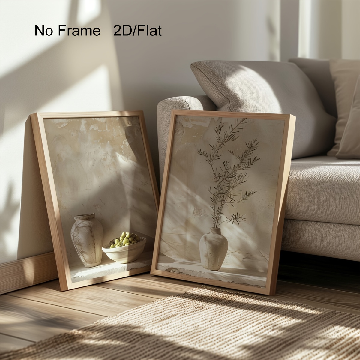 Home Decor Vase - Mediterranean Olive Still Life Wall Art