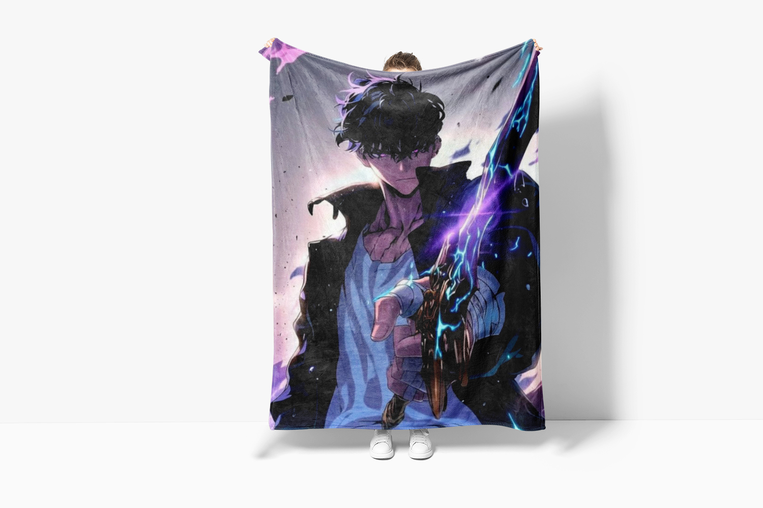 Home Decor Solo - Leveling Hot-blood Solo Flannel warm anime