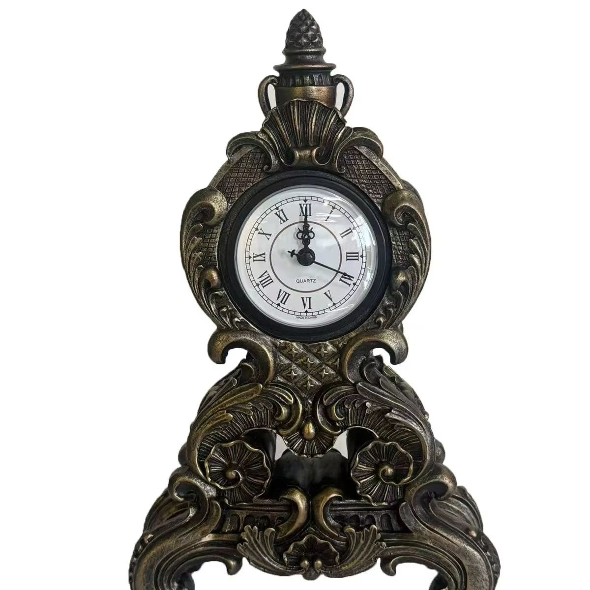 Home Decor Living Room Ideas - Classic Ticking Retro Resin Table Clock