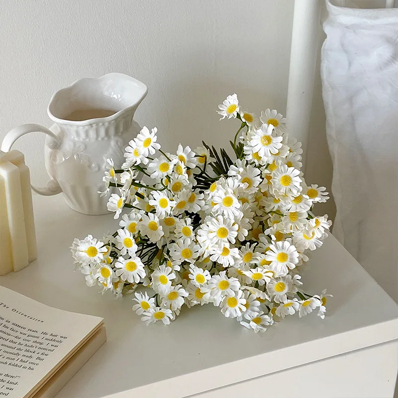 Home Decor Daisy - Artificial Daisy Bouquet Photography Prop Chamomile