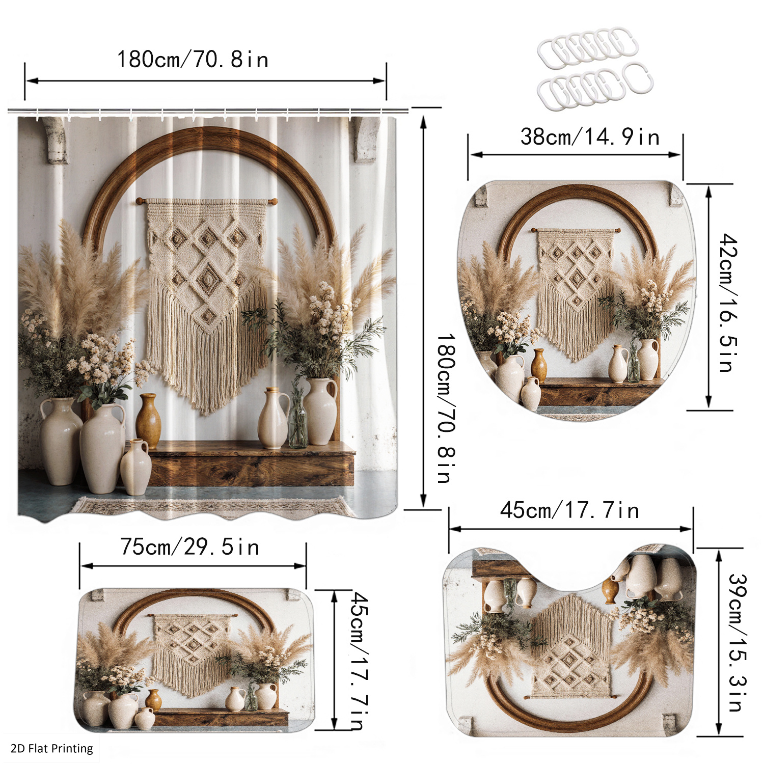 Bohemian Style Vases and Pampa - Home Decor Vase review and price