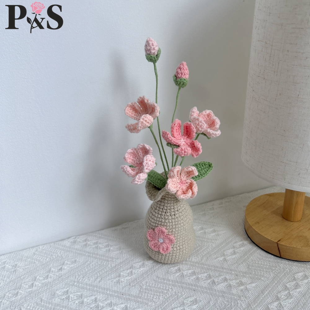 Crocheted Flower Vase Finished - Home Decor Daisy review and price