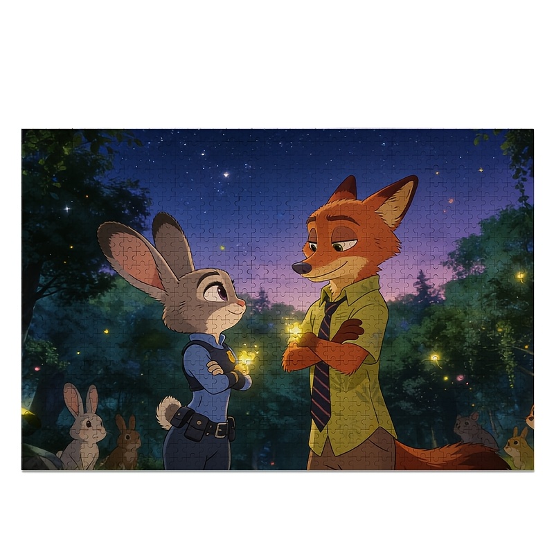 1000pcs Disney Zootopia Judy H - Home Decor Disney review and price