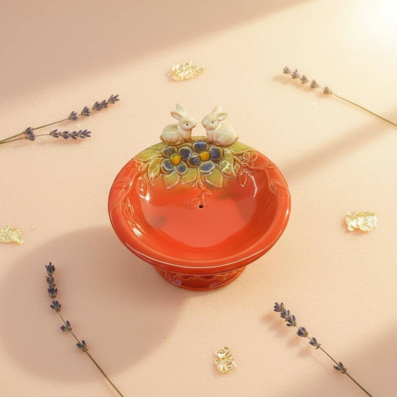 Pedestal Avian Trinket Tray Mu - Ceramic Trinket Dish review and price