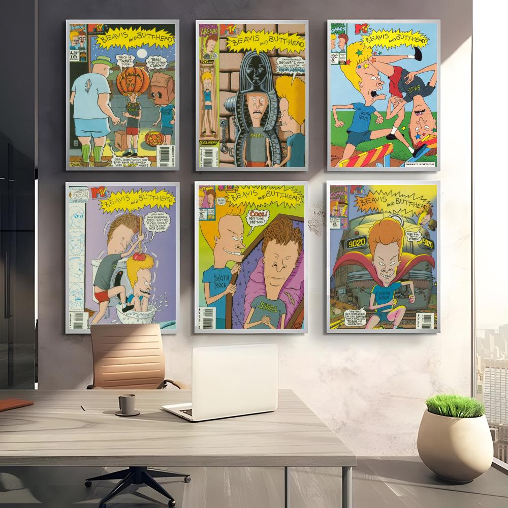 Anime B-Beavis And B-Butthead  - Home Decor Living Room Ideas review and price