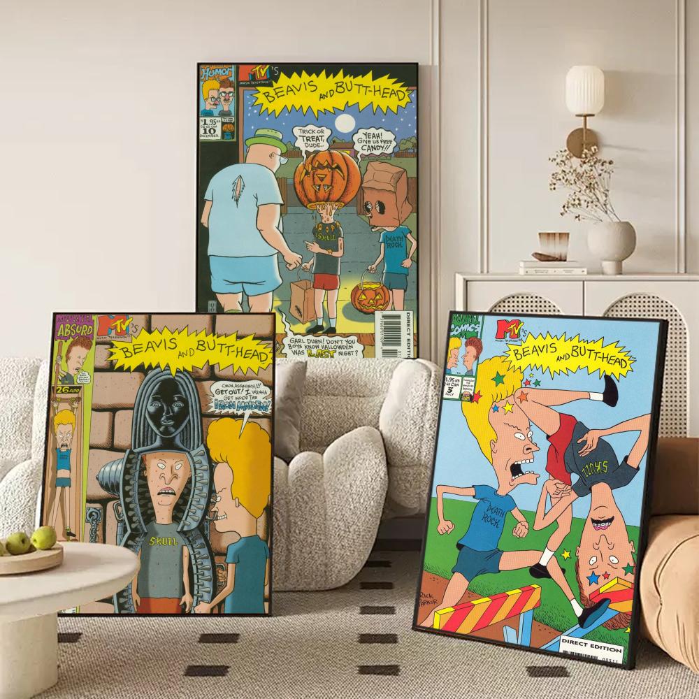 Anime B-Beavis And B-Butthead  - Home Decor Living Room Ideas review and price