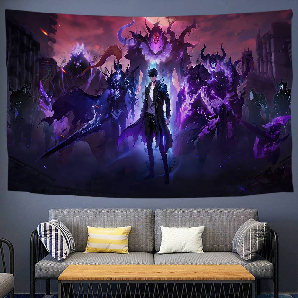 Anime Solo Leveling Cartoon Ta - Home Decor Solo review and price
