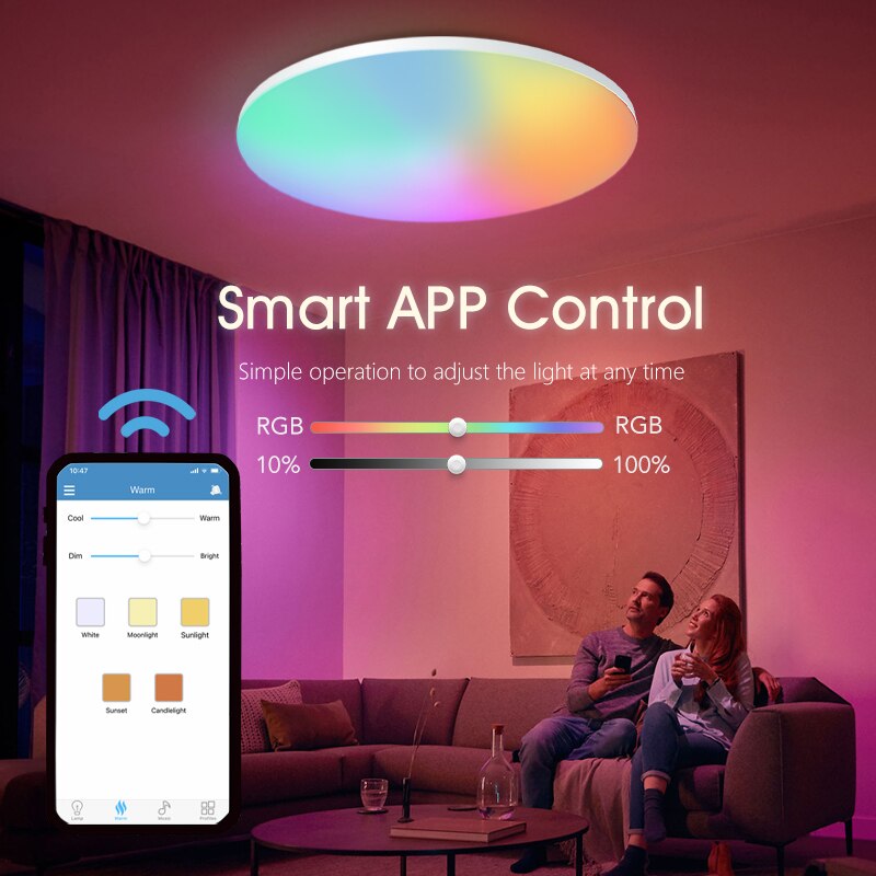 BENEWTON Smart Ceiling Light R - Home Decor Free App review and price