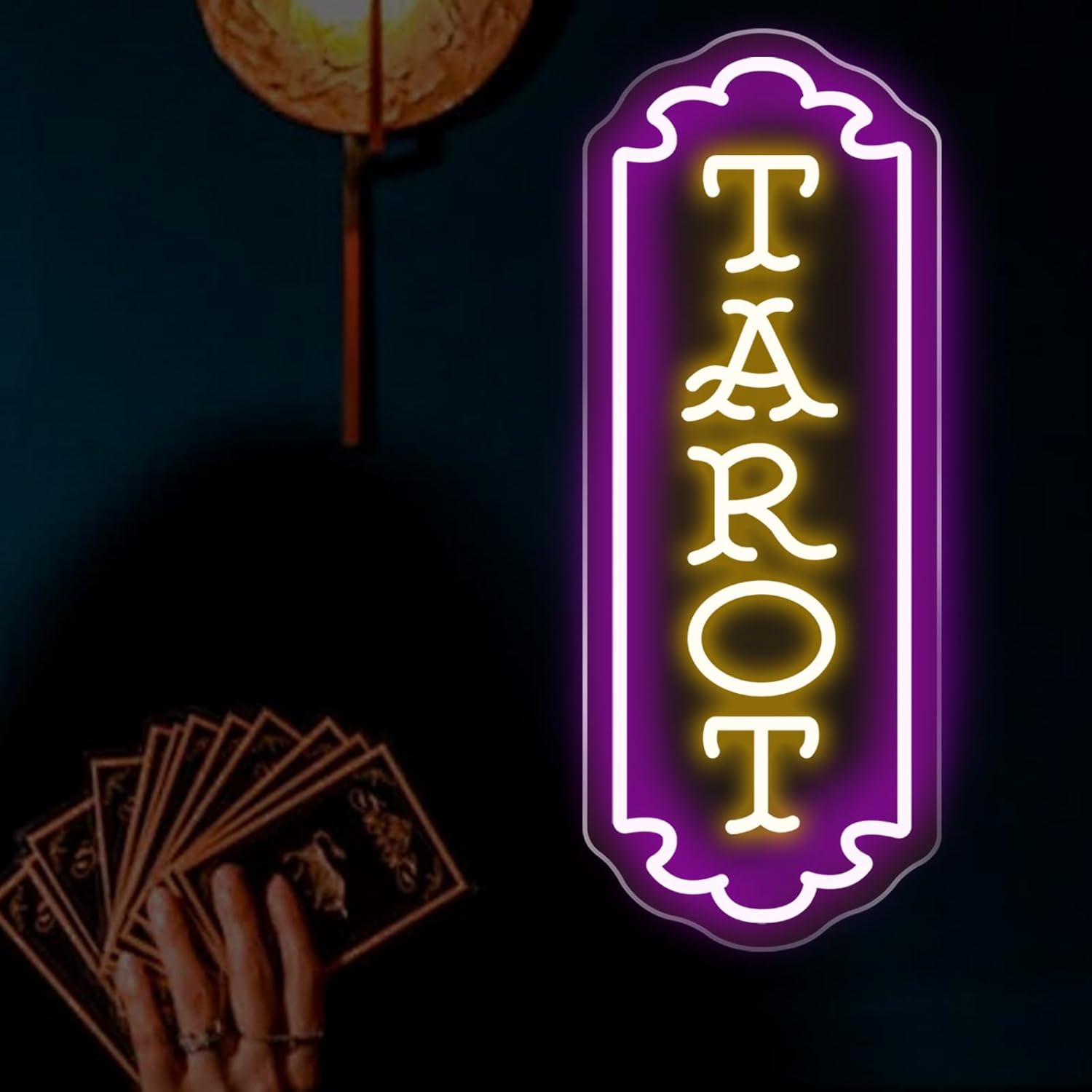 Tarot Neon Sign USB Powered My - Home Decor Wall Art review and price