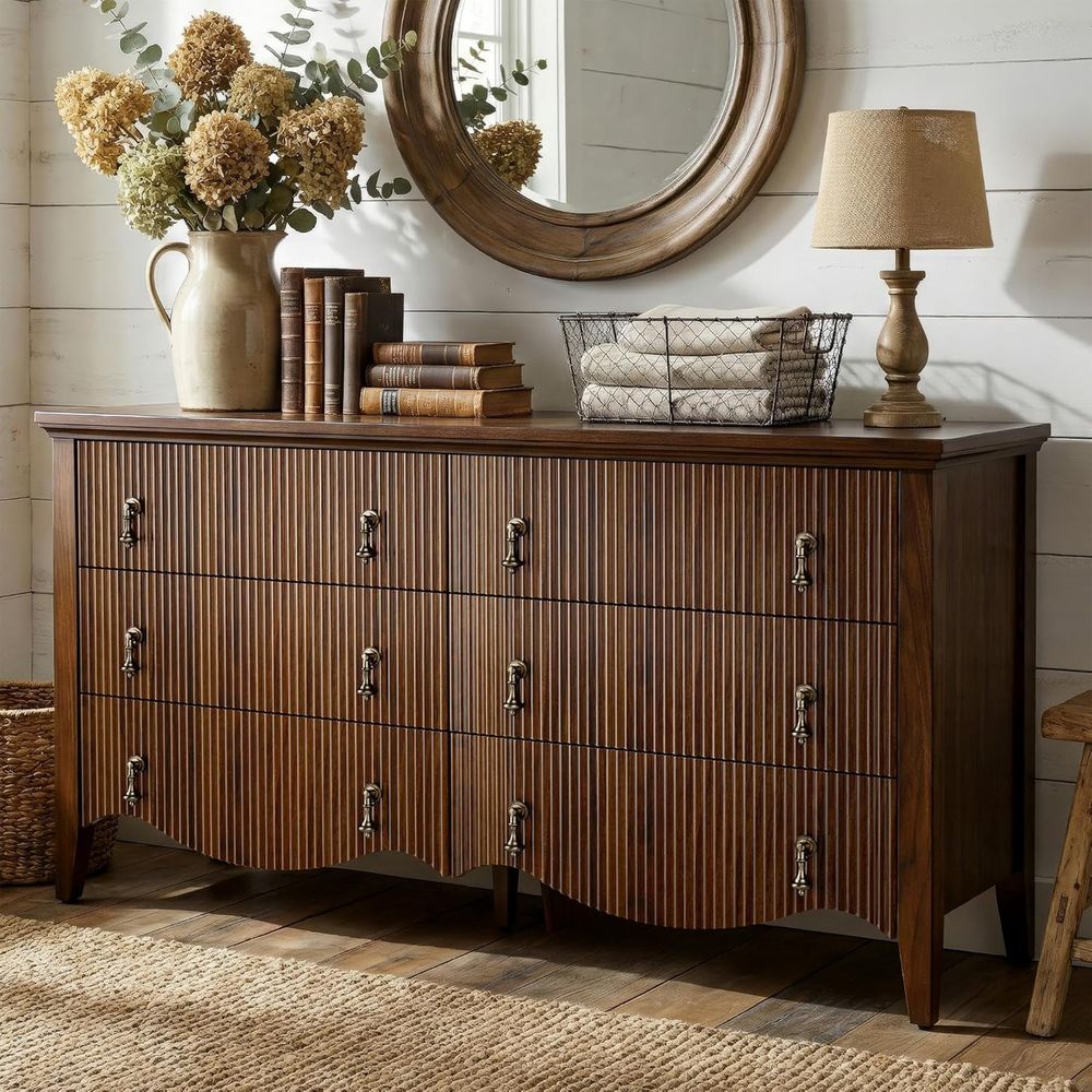 Vintage Walnut Bedroom Furnitu - Home Decor Living Room review and price
