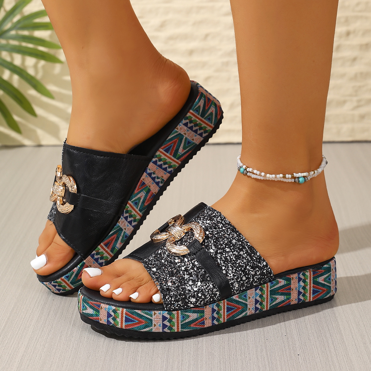 2026 New Thick-Soled Mule Slip - Home Decor Outside review and price