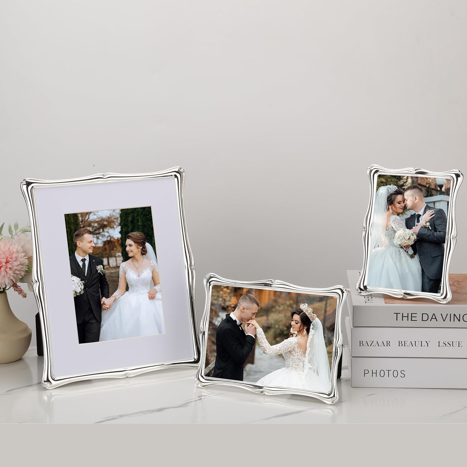 5x7'' Premium Alloy Silver Pho - Bamboo Photo Frame review and price