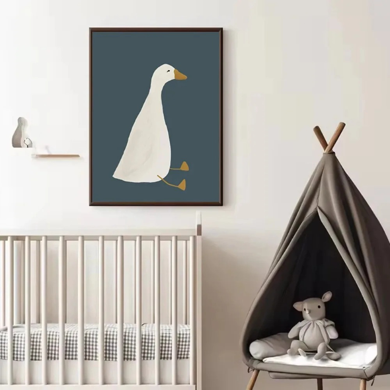 Pink Bow Goose Hat Mother Duck - Home Decor Duck review and price