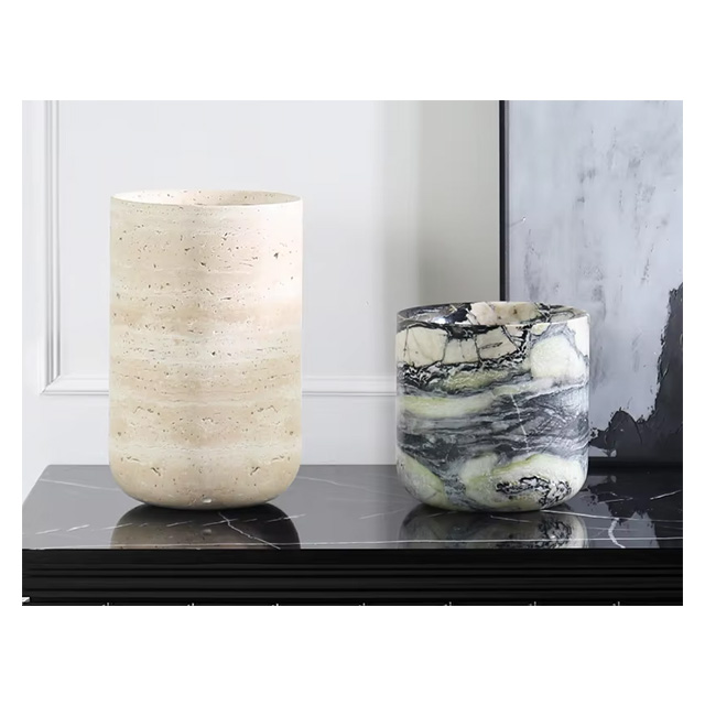 Customized Natural Marble Vase - Home Decor Vase review and price