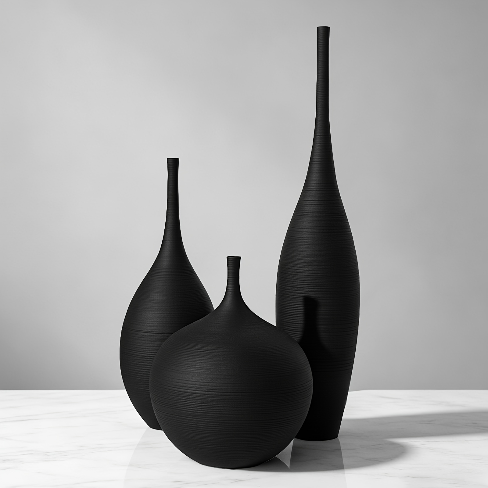 [Modern Boho Vases] Black Cera - Home Decor Vase With Flowers review and price