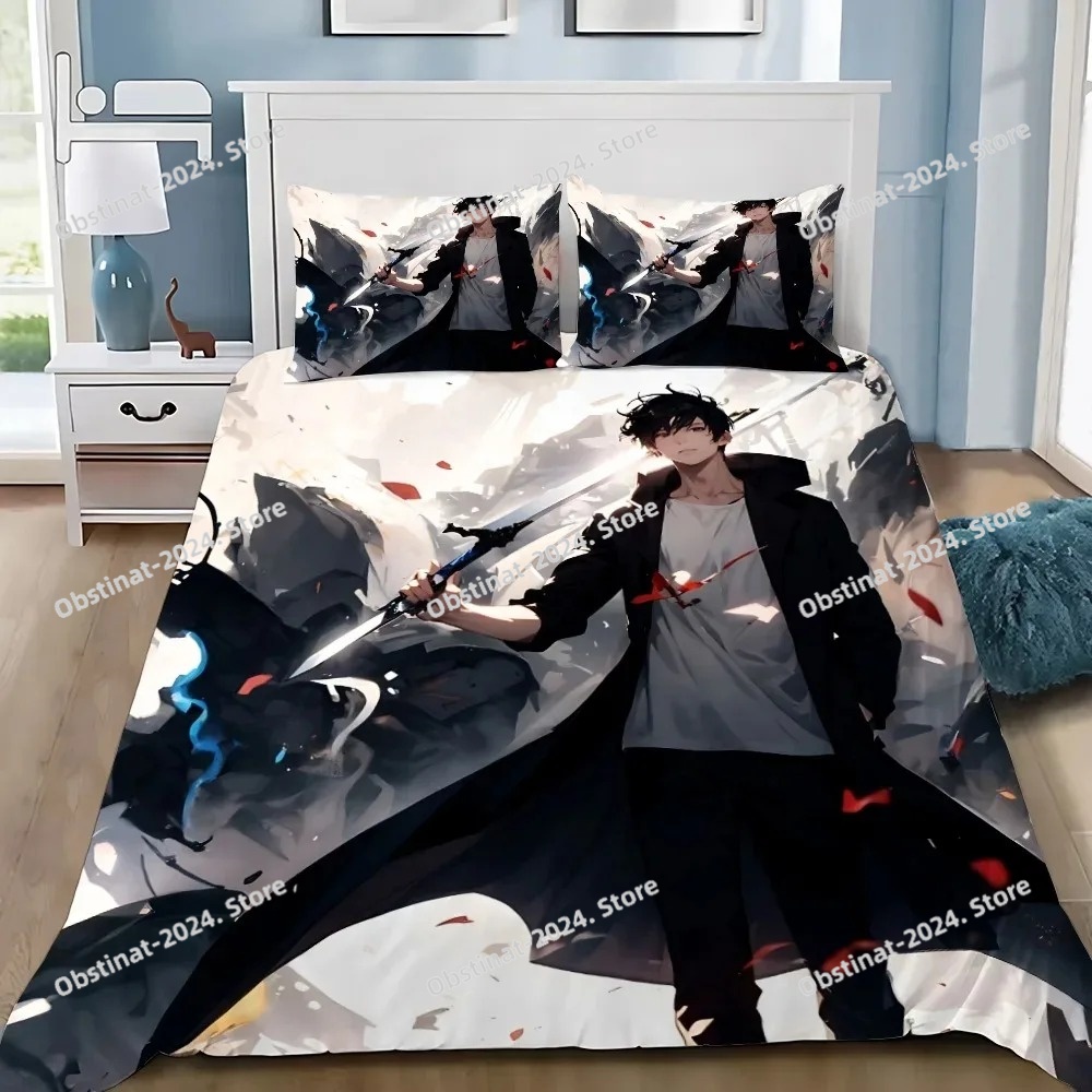 Anime Solo Leveling Duvet Cove - Home Decor Solo review and price