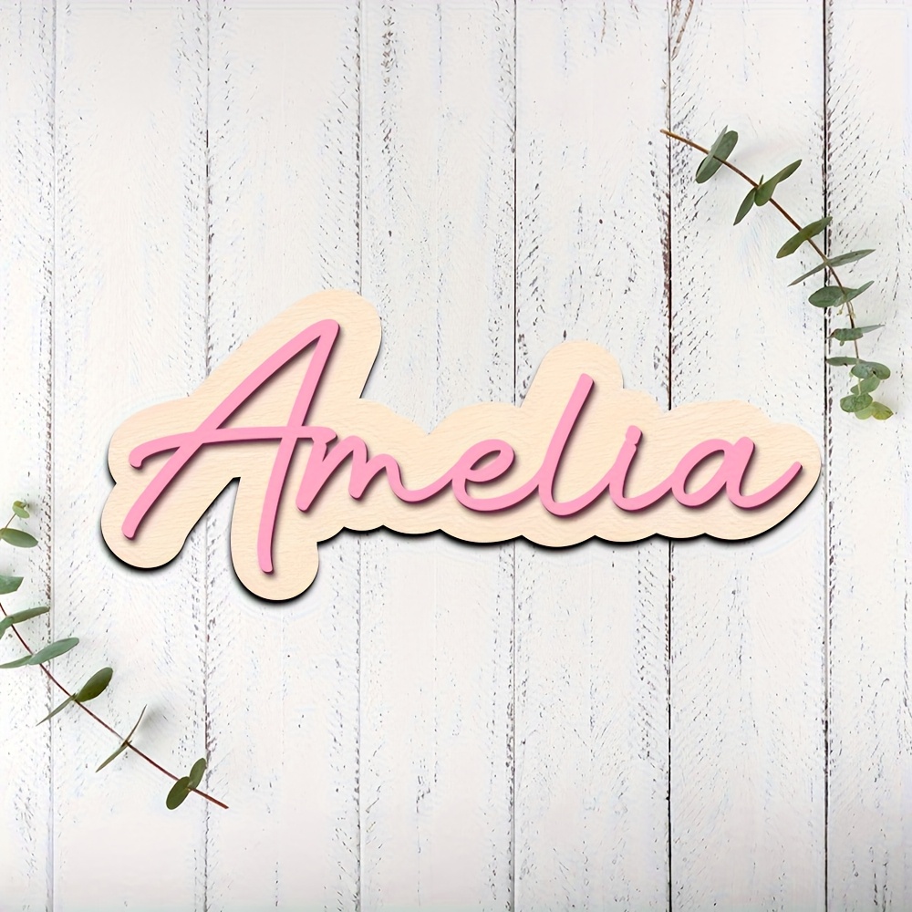 Personalized Double-Layered Wo - Home Decor Wall Art review and price