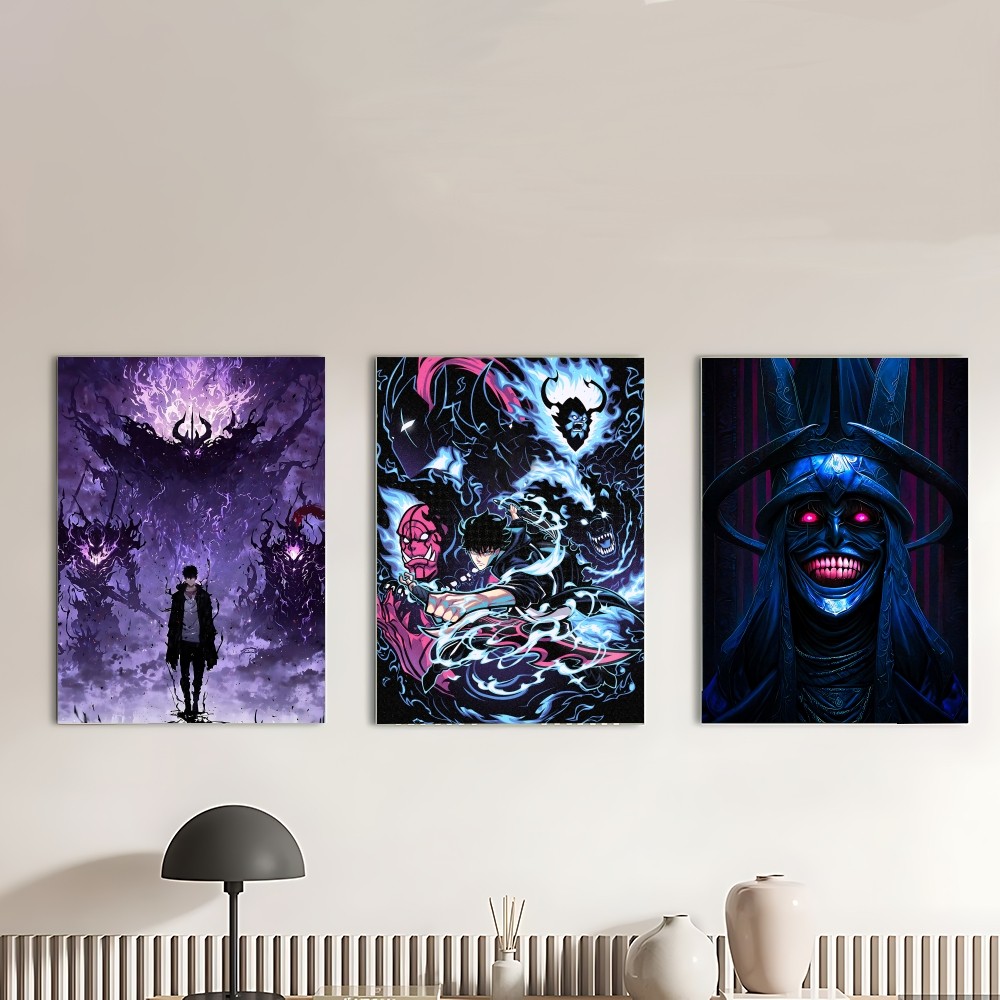 S-Solo L-Leveling Cartoon Post - Home Decor Solo review and price