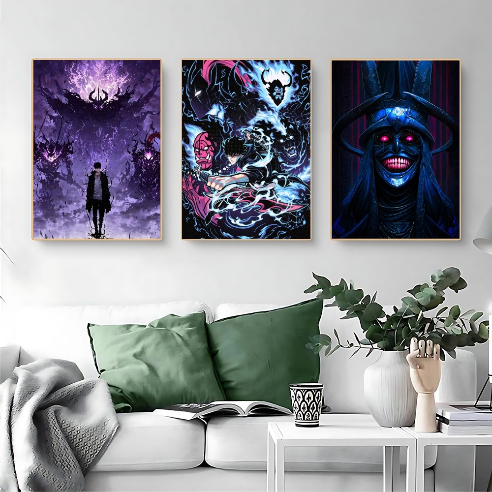 S-Solo L-Leveling Cartoon Post - Home Decor Solo review and price