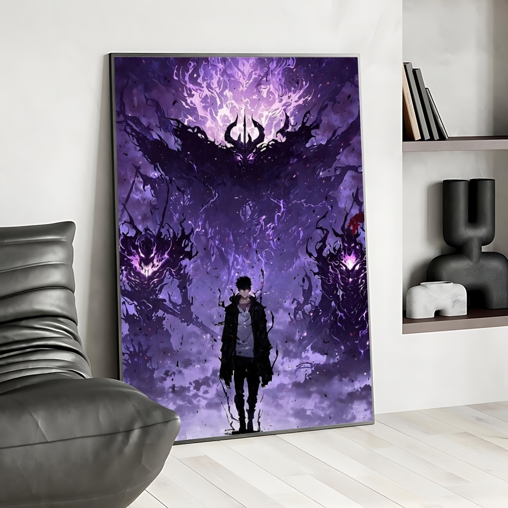 S-Solo L-Leveling Cartoon Post - Home Decor Solo review and price