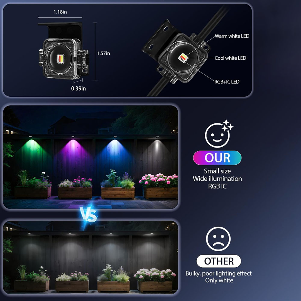 45M 90LEDs Permanent Outdoor L - Home Decor Free App review and price