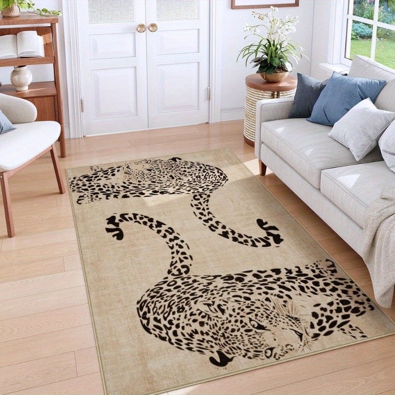 Carpet for Living Room Leopard - Home Decor Ig review and price
