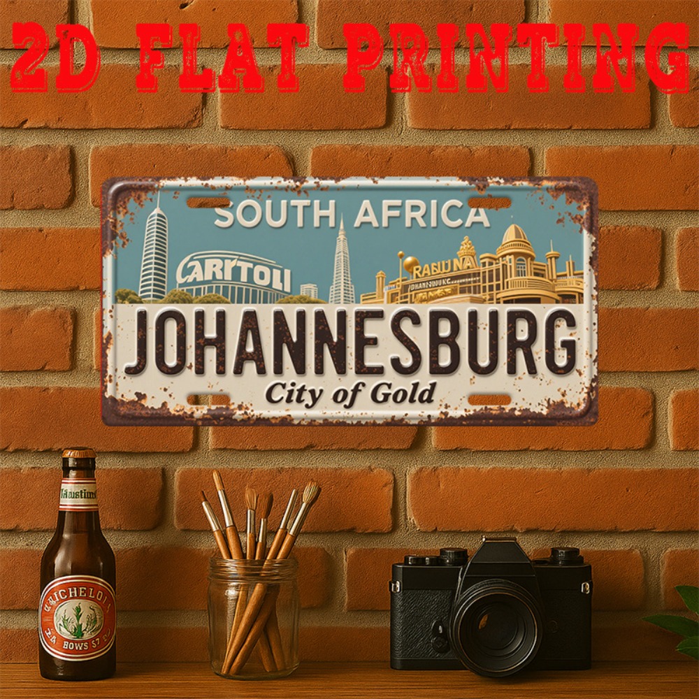 Retro Metal Tin Sign 11.8