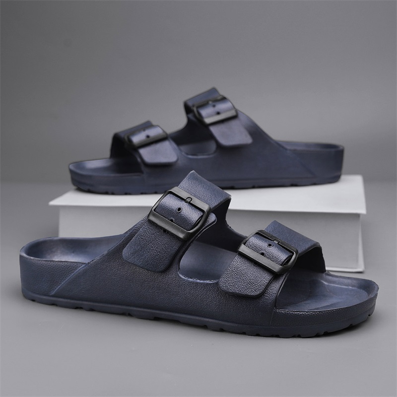 Double Buckle EVA Slippers for - Home Decor Outside review and price