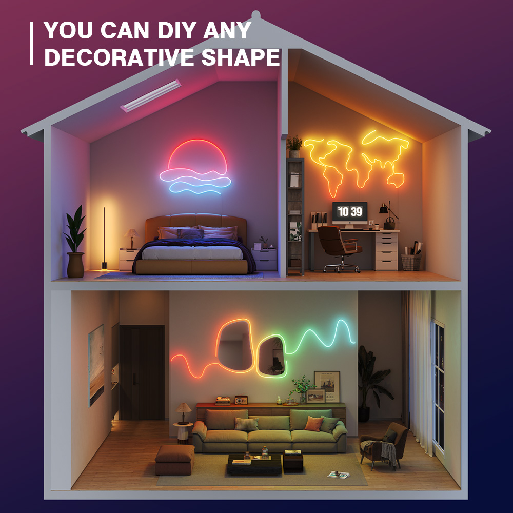 RGB 5V USB Neon Strip Light Wa - Home Decor App Free review and price