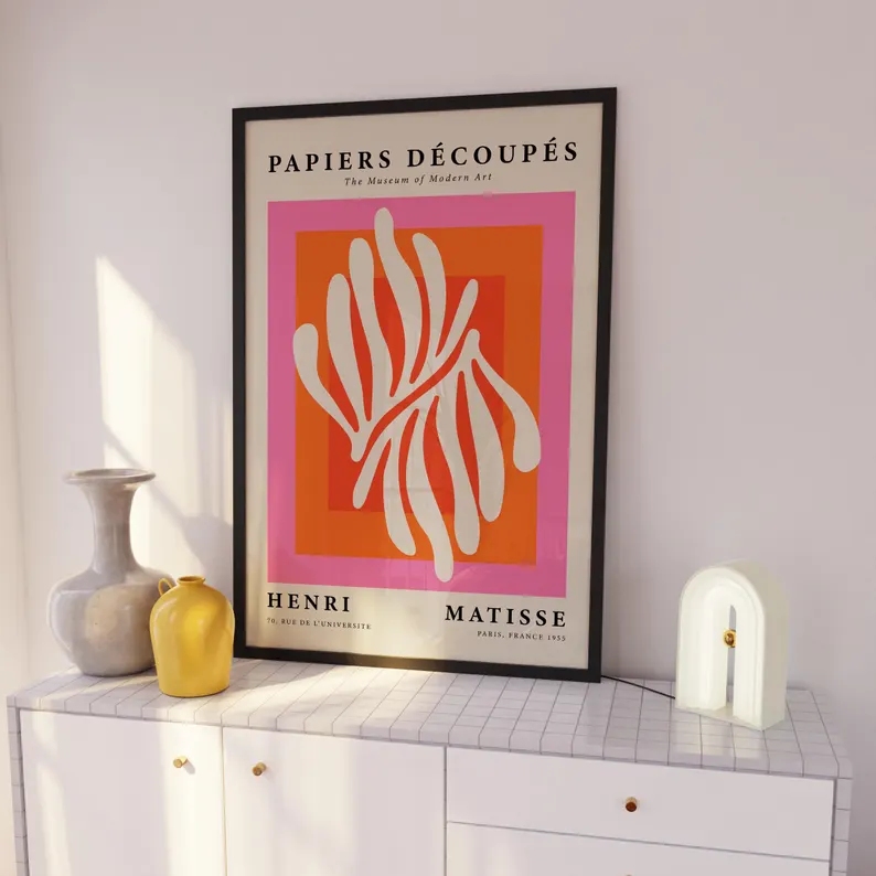 3pcsModern Orange  Bauhaus And - Home Decor Orange review and price