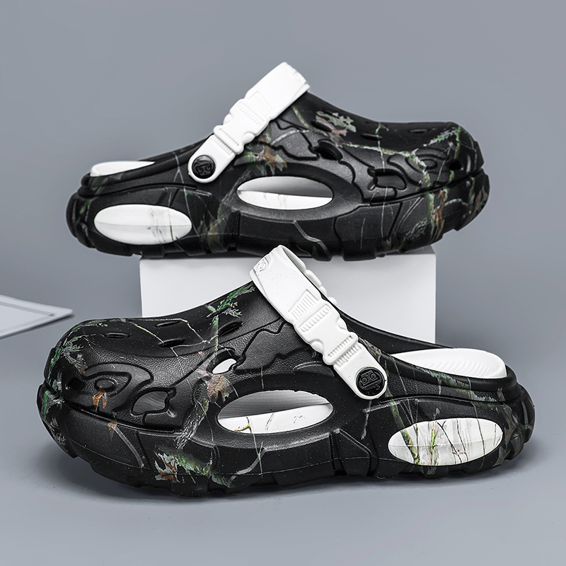 Plus Size47 48 Men Clogs Sanda - Home Decor Outside review and price