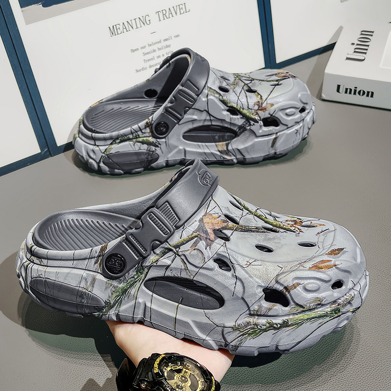 Plus Size47 48 Men Clogs Sanda - Home Decor Outside review and price