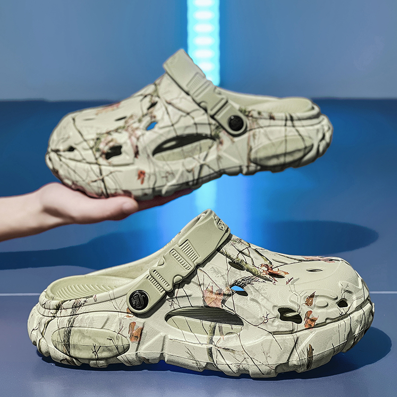 Plus Size47 48 Men Clogs Sanda - Home Decor Outside review and price
