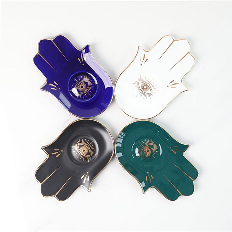 1pc Evil Eye Dividers Boxes Di - Ceramic Trinket Dish review and price