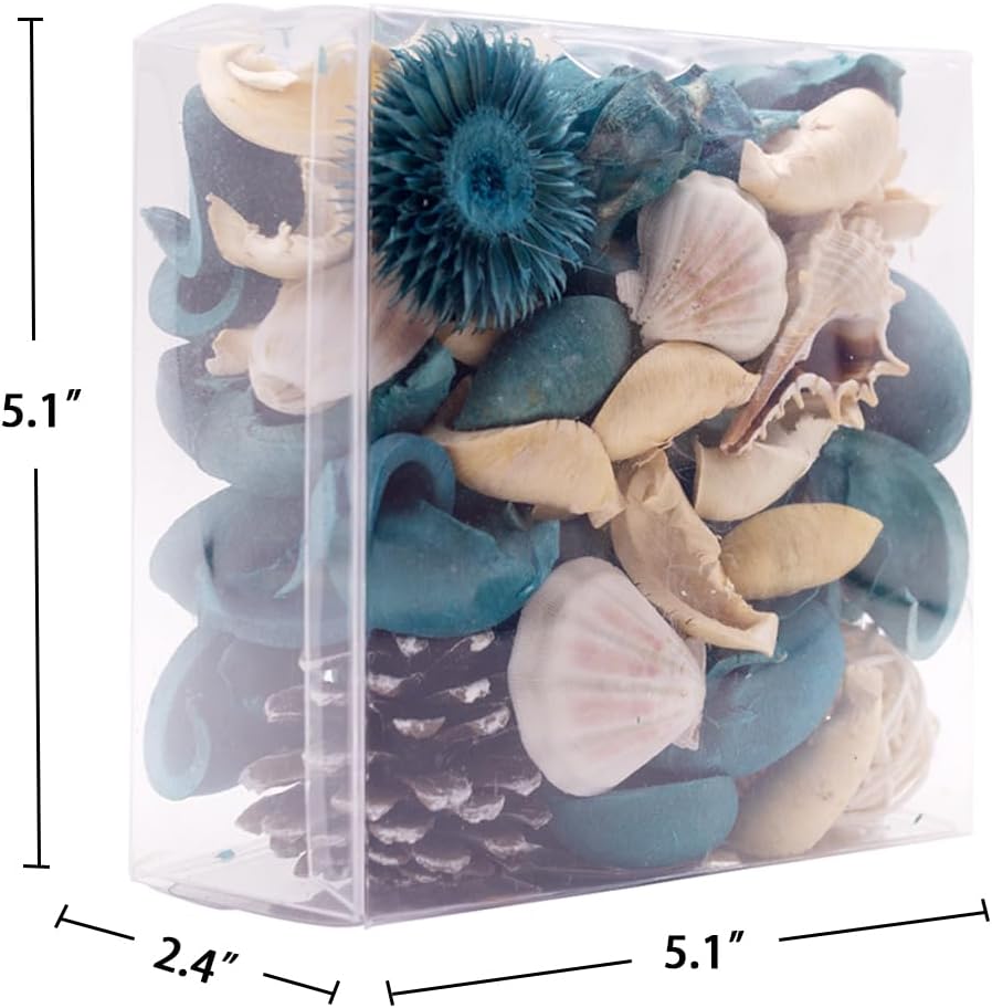 Ocean Breeze Scented Seashell  - Home Decor Vase With Flowers review and price