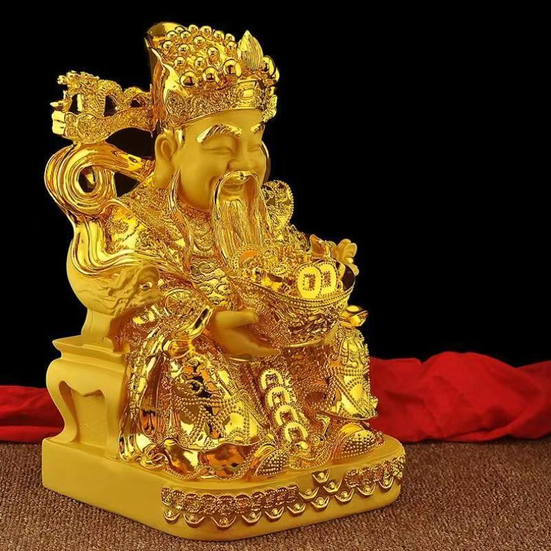 Feng Shui Gold God of Wealth L - Home Decor Living Room review and price