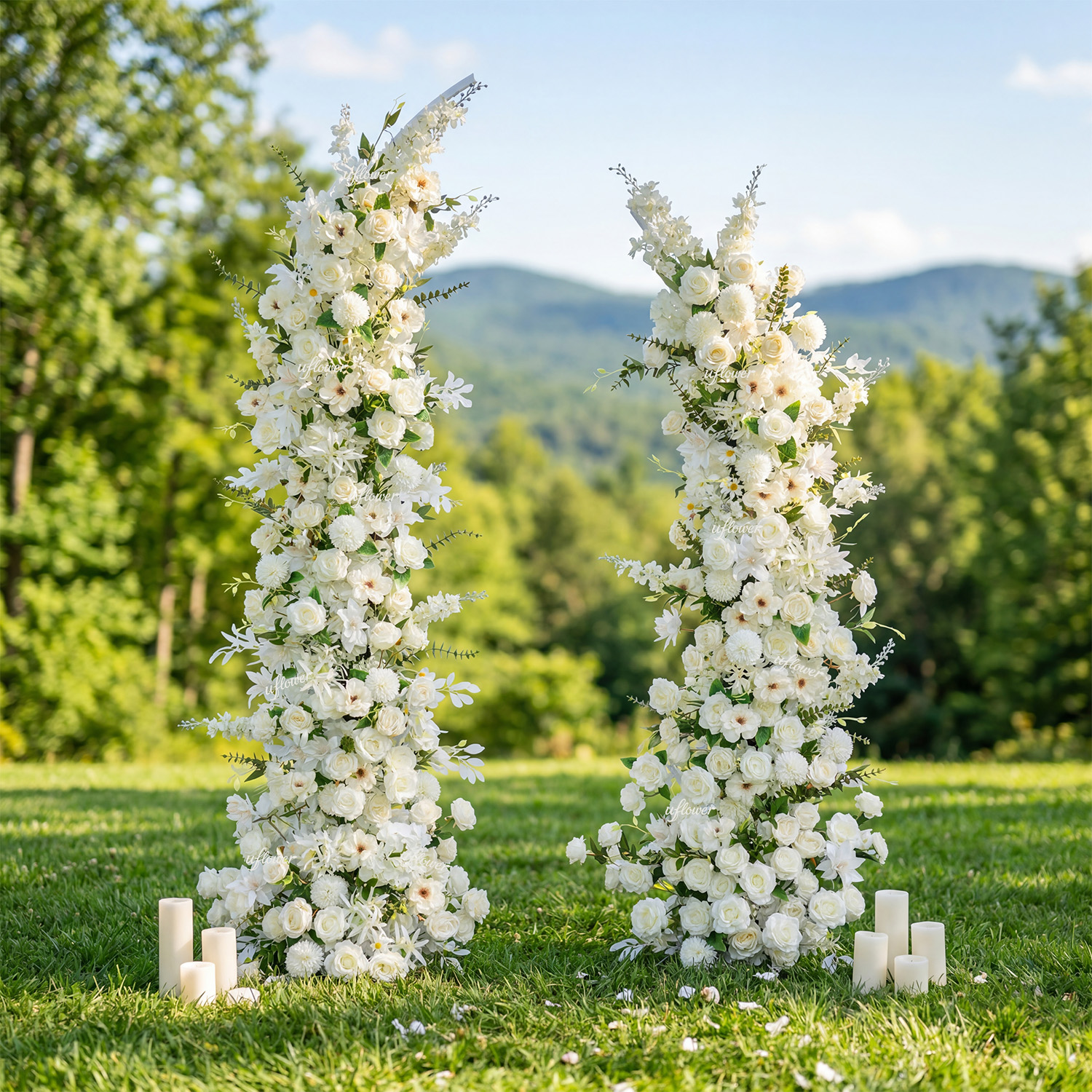 Lawn Wedding Arch Flowers Luxu - Home Decor Daisy review and price