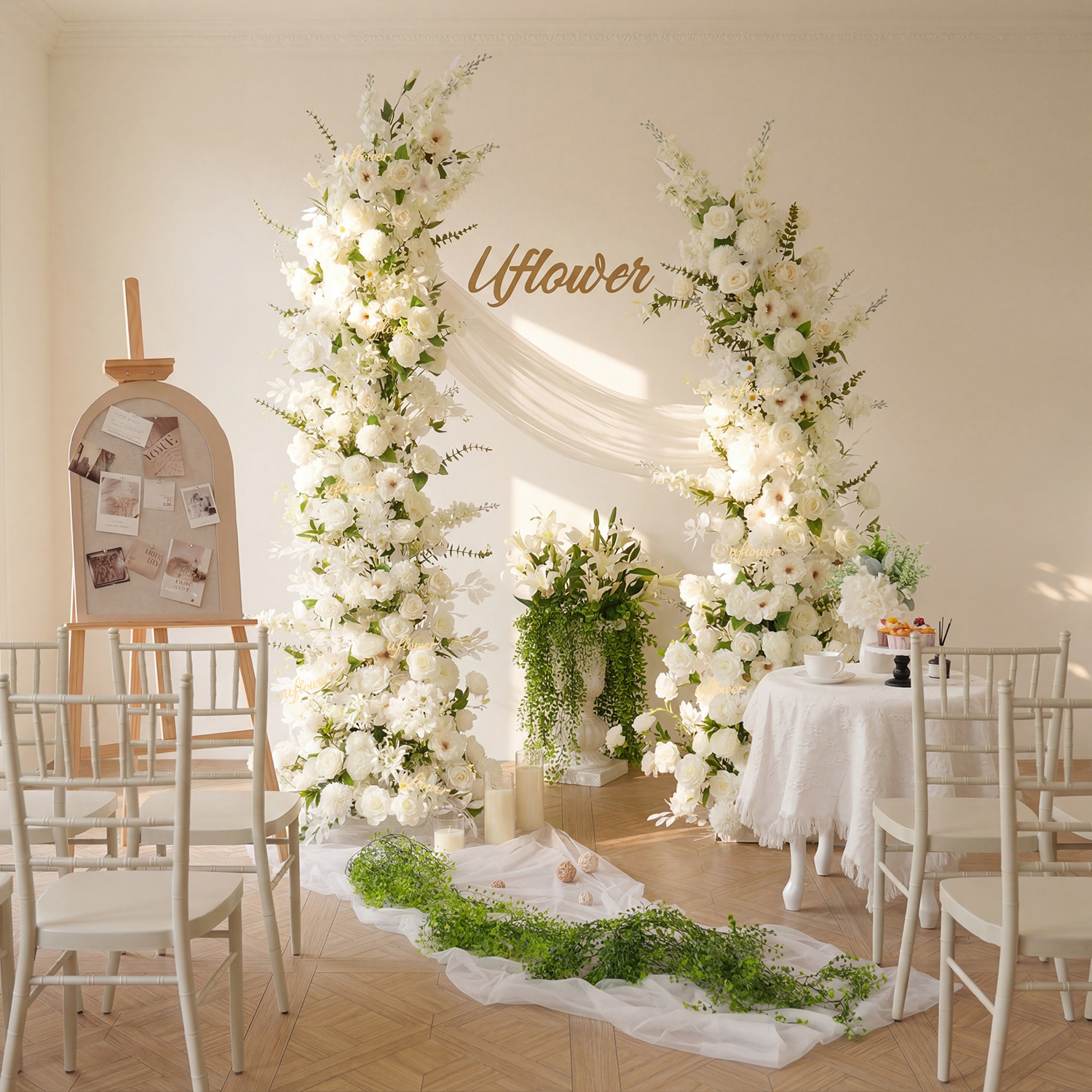 Lawn Wedding Arch Flowers Luxu - Home Decor Daisy review and price