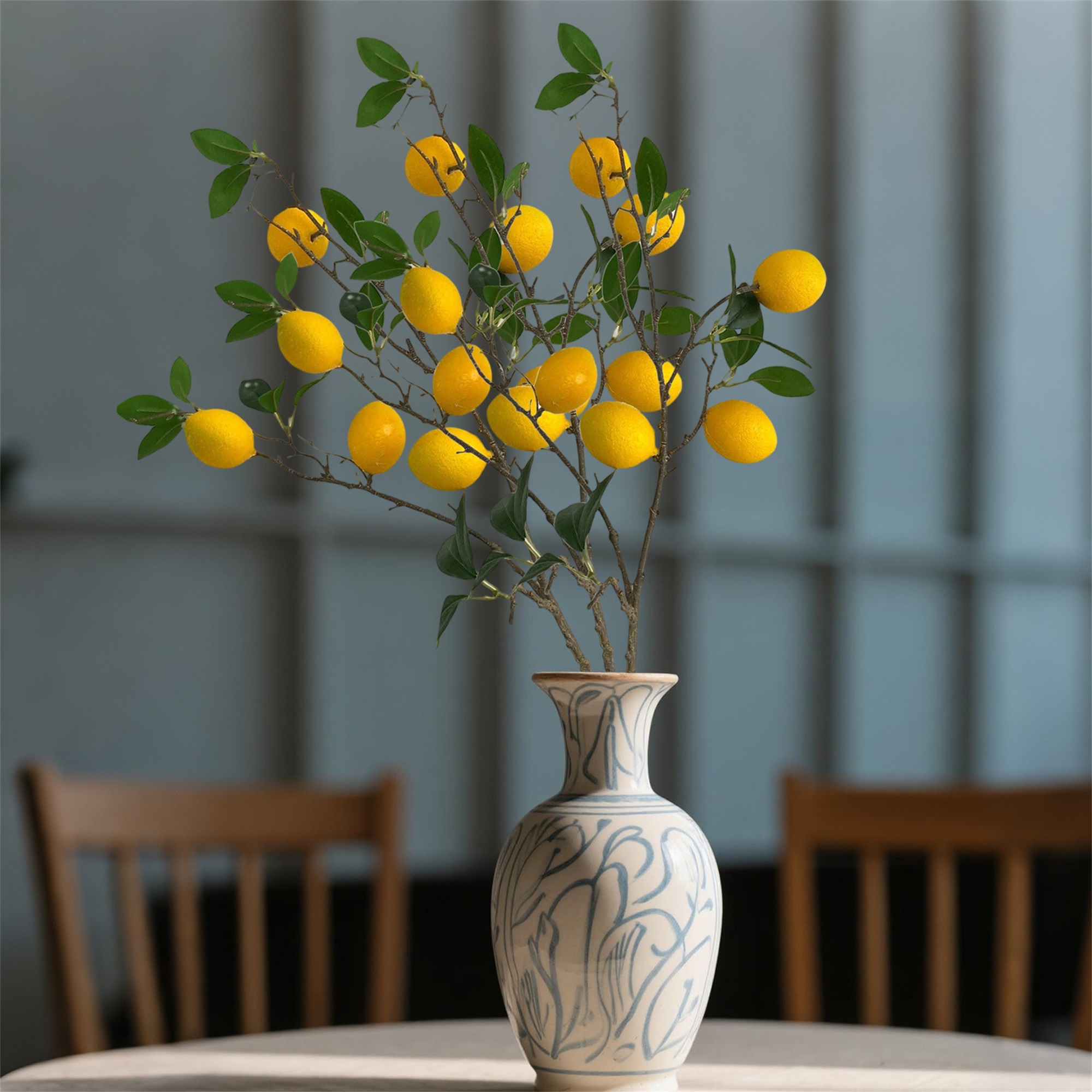 Faux Orange Branches Artificia - Home Decor Orange review and price