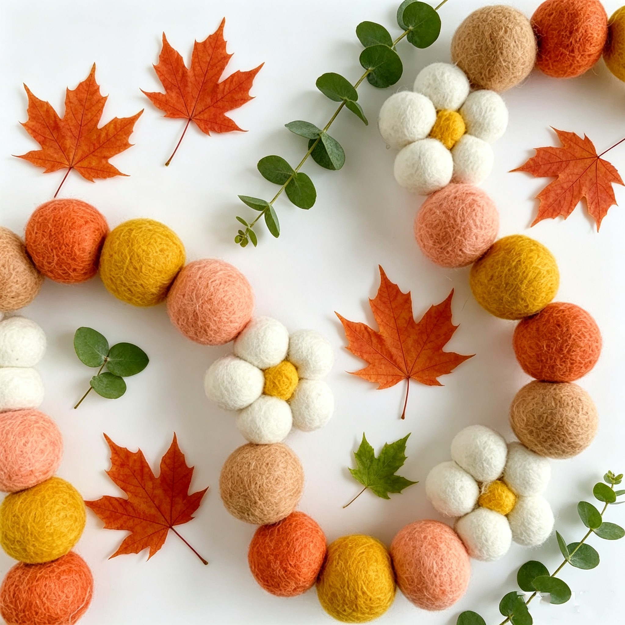 Ins Wool Felt Balls Daisy Flow - Home Decor Daisy review and price