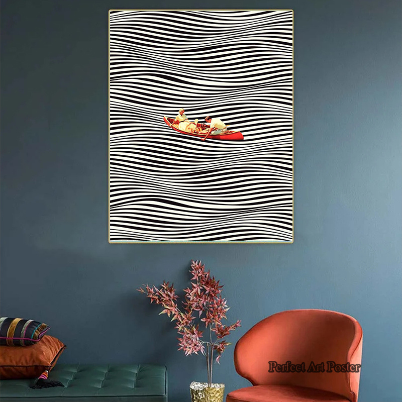 Optical Art Posters and Prints - Home Decor Orange review and price